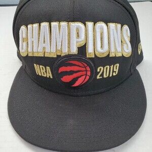 Toronto Raptors New Era 9FIFTY‎ 2019 NBA Finals Champions Snapback Hat Cap Black